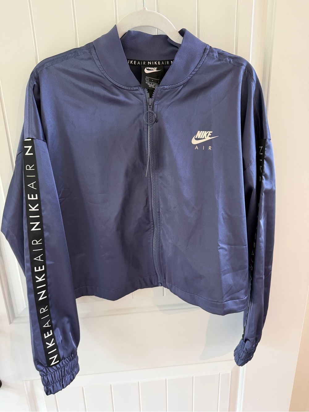Nike Air Women's Navy Blue Bomber Jacket